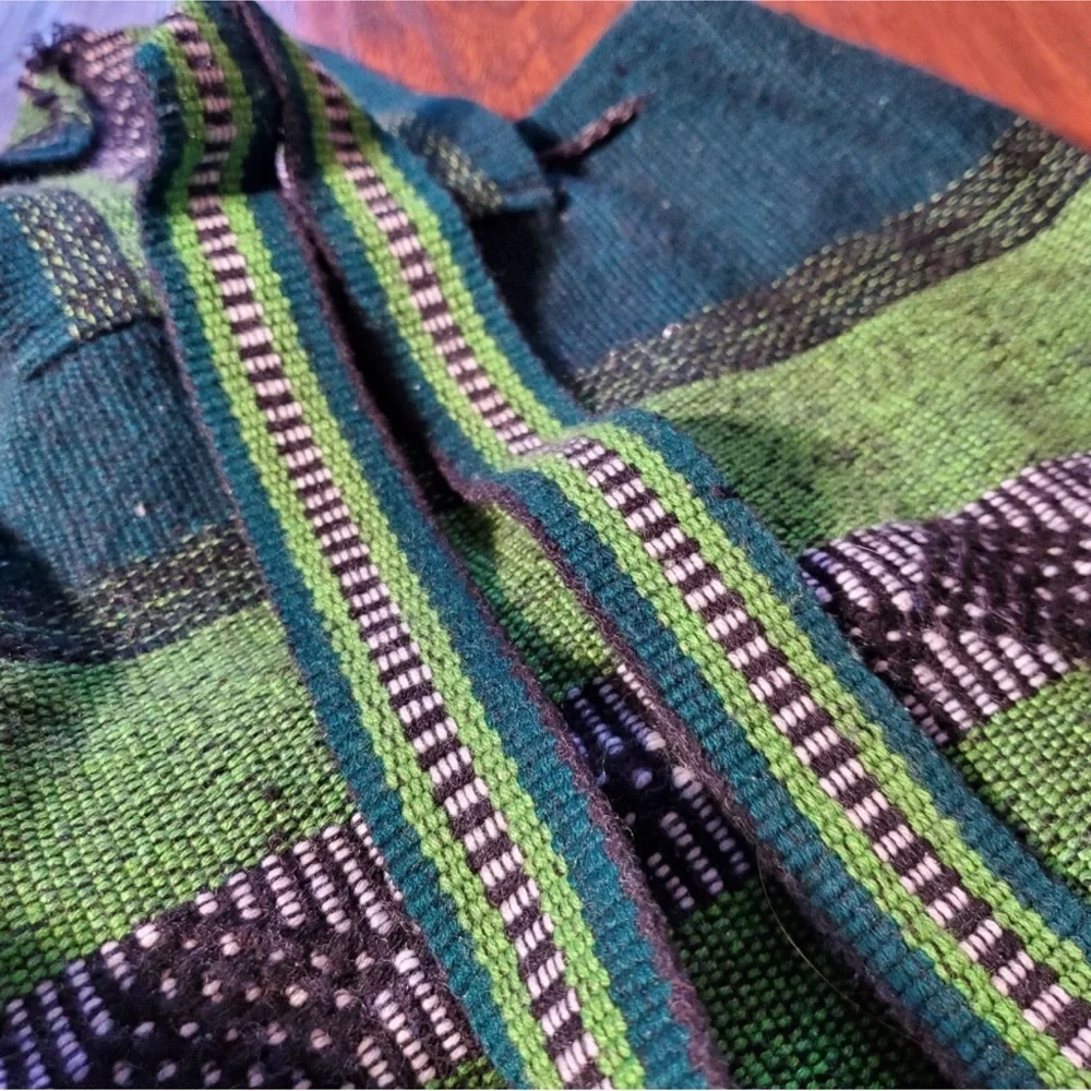 Pinzon Woven Backpack, Green, One Size